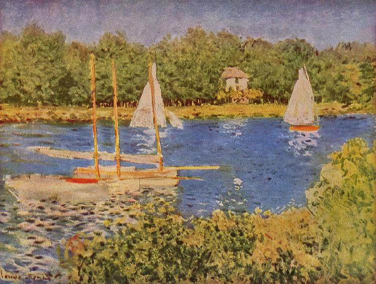 Claude Monet Das Seinebecken bei Argenteuil China oil painting art